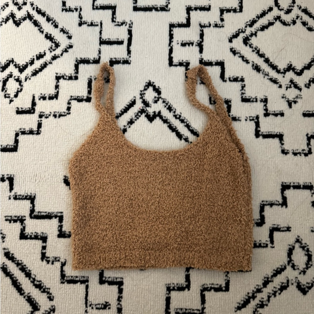 Brand new** SKIMS cozy fuzzy tank